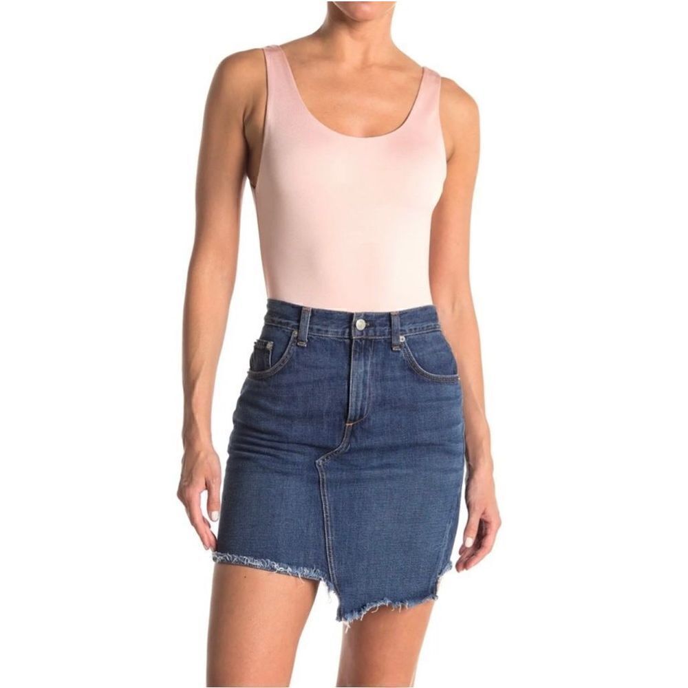 Alice + Olivia Arona Low Scoop Bodysuit S